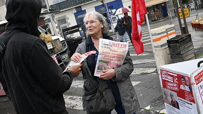 Illustration - Législatives Catherine Dumon, la candidate Lutte ouvrière en Creuse, porte cette autre voix de la gauche