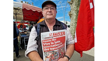 Illustration Législative partielle : Pascal Dufraigne et Lutte Ouvrière, pour « renverser le patronat »