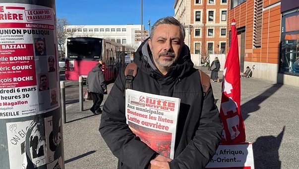 Illustration À la Joliette, Rémy Bazzali appelle les travailleurs à aller voter