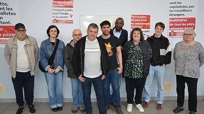 Illustration Municipales 2026. Menée par Christophe Garcia à Hérouville, la liste Lutte ouvrière représente le camp des travailleurs