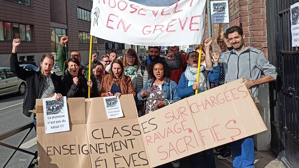 Illustration - Lycée Roosevelt –  La colère ne retombe pas