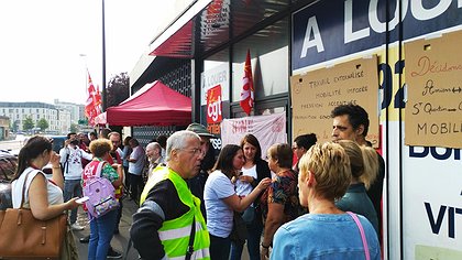 Illustration Grève également à Amiens