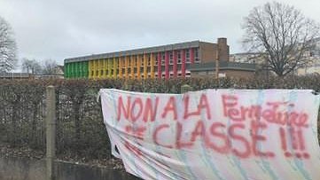 Illustration - Non à la fermeture d’une classe !