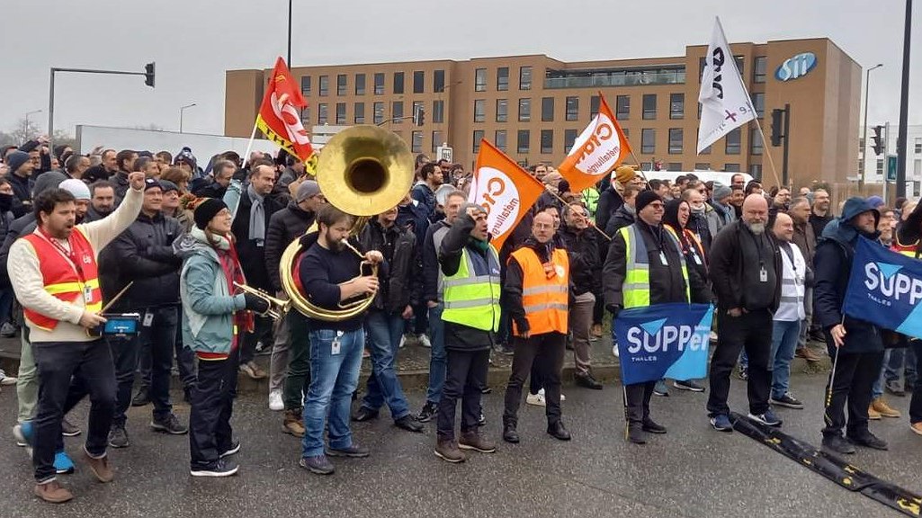 Illustration - A Thales, ça chauffe malgré le froid