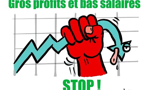 Illustration - On continue pour les salaires !