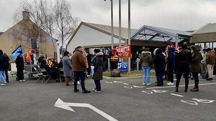 Illustration Journée de grève à Thalès