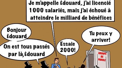 Illustration Le chômage en hausse