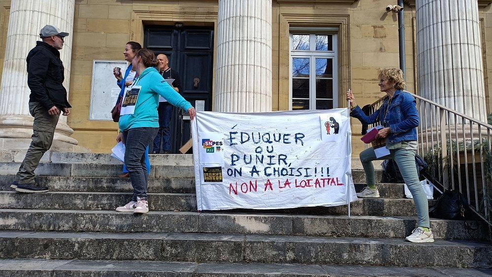 Illustration - Grève des personnels de la Protection Judiciaire de la Jeunesse