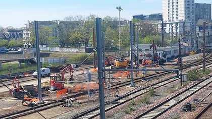 Illustration Une gare bloquée pour un câble ?