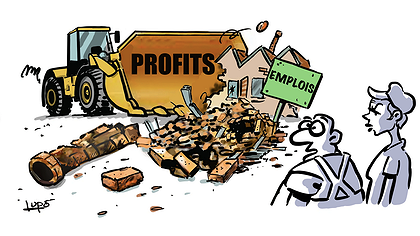 Illustration non aux licenciements !