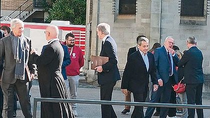 Illustration Drôles de pèlerins