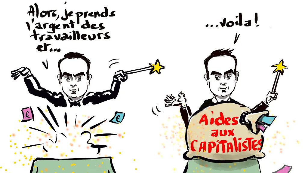 Illustration - une déclaration de guerre aux classes populaires