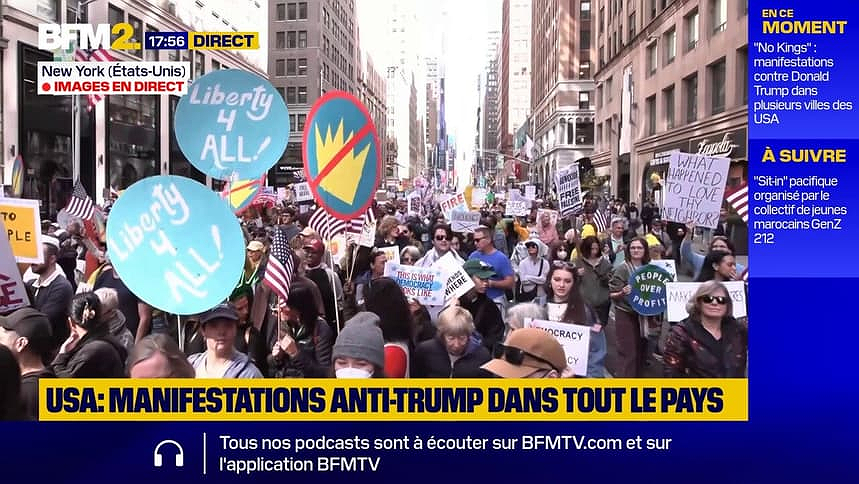 Illustration - États-Unis : des manifestations réussies