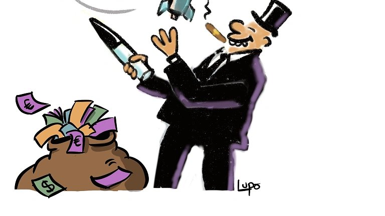 Illustration - La guerre à venir est déjà un fructueux marché !