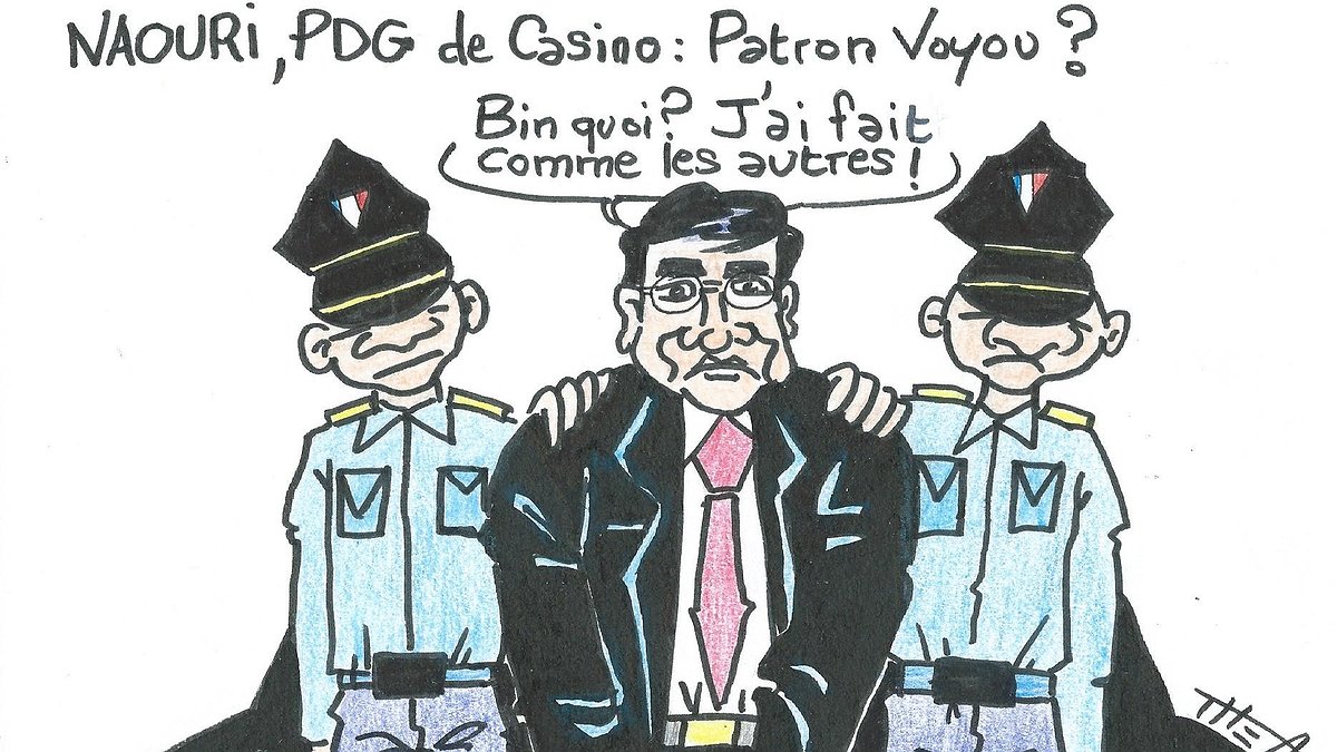 Illustration Une justice clémente avec les affairistes