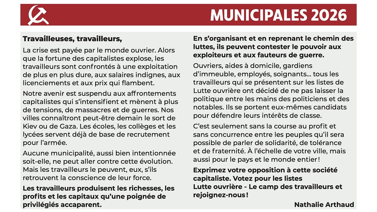 Illustration - Dépliant de campagne et circulaires électorales