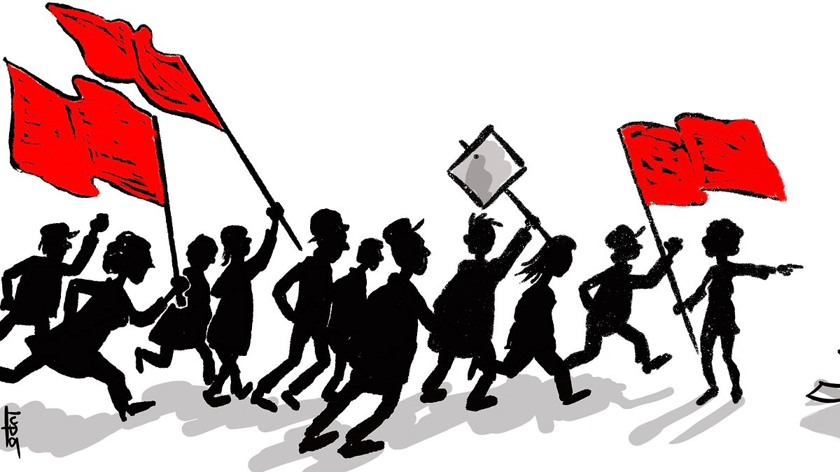 Illustration - EDF en grève pour les embauches