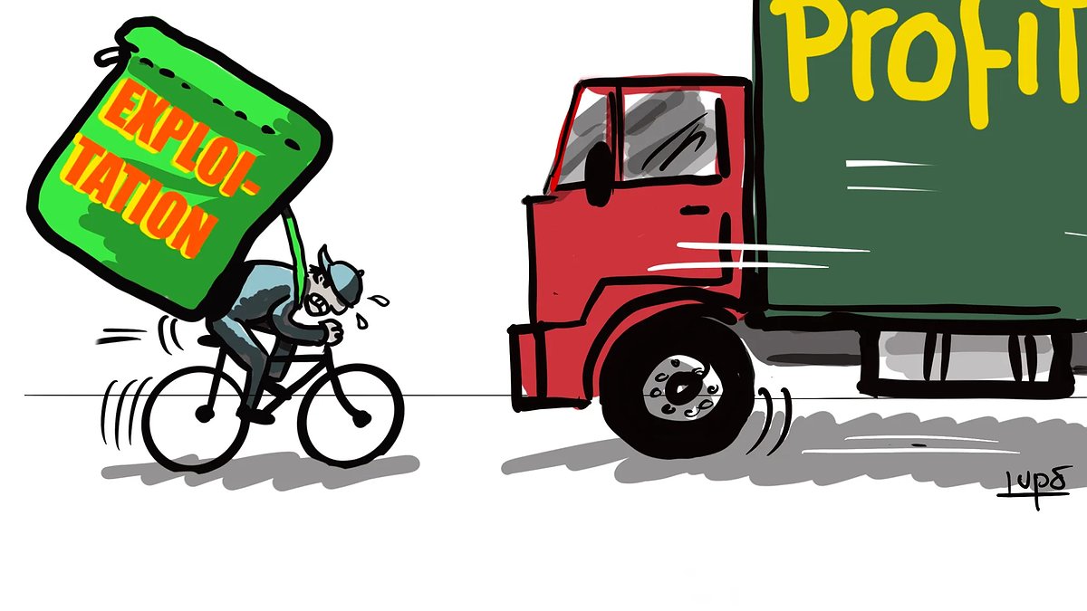 Illustration - l’esclavage moderne