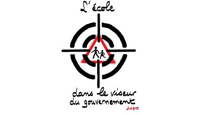 Illustration Des moyens pour les écoles, pas les canons !