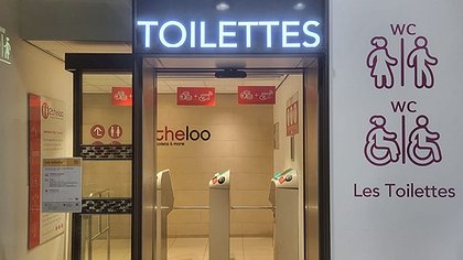 Illustration Même les toilettes sont payantes