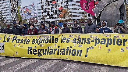 Illustration Rafles racistes de travailleurs sans papiers