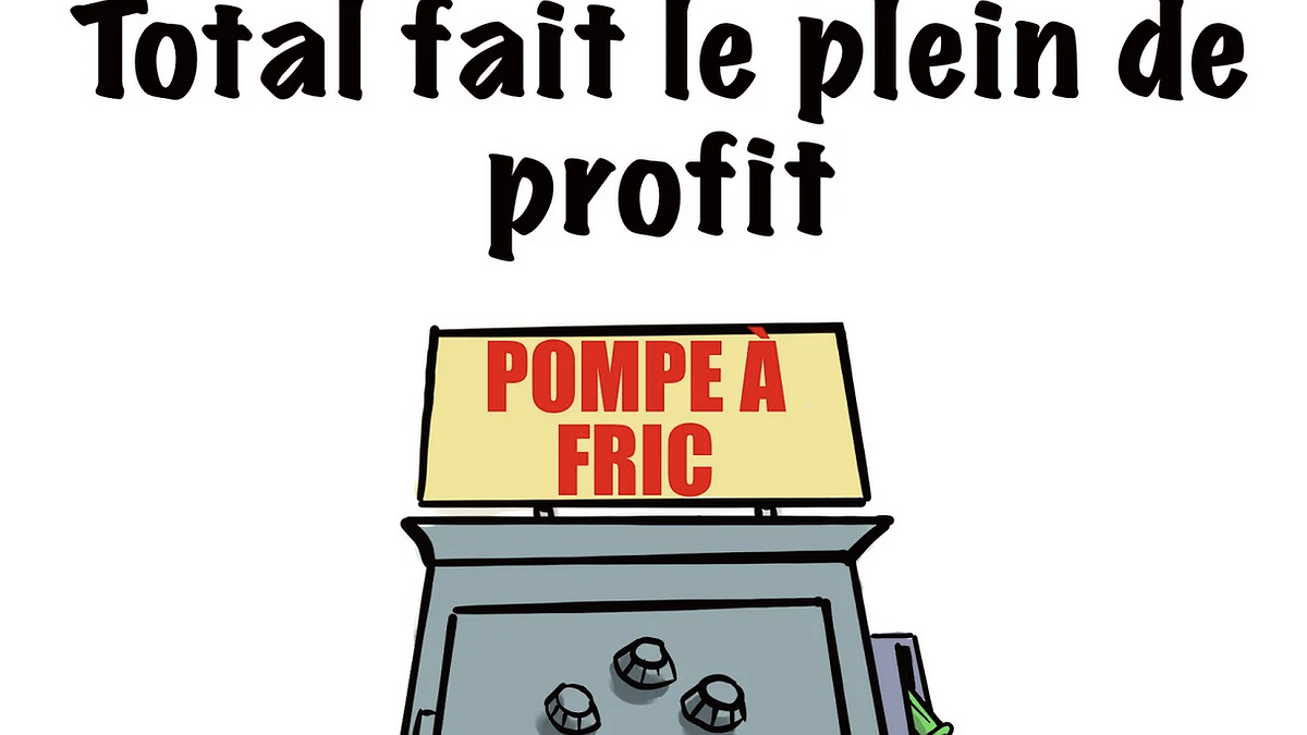 Illustration - Total...ment profiteur de guerre