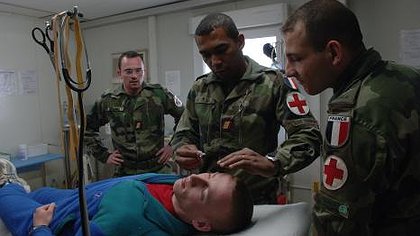 Illustration La guerre à l’hôpital