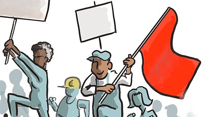 Illustration Les lycéens de St Joseph (lycée privé) se mobilisent