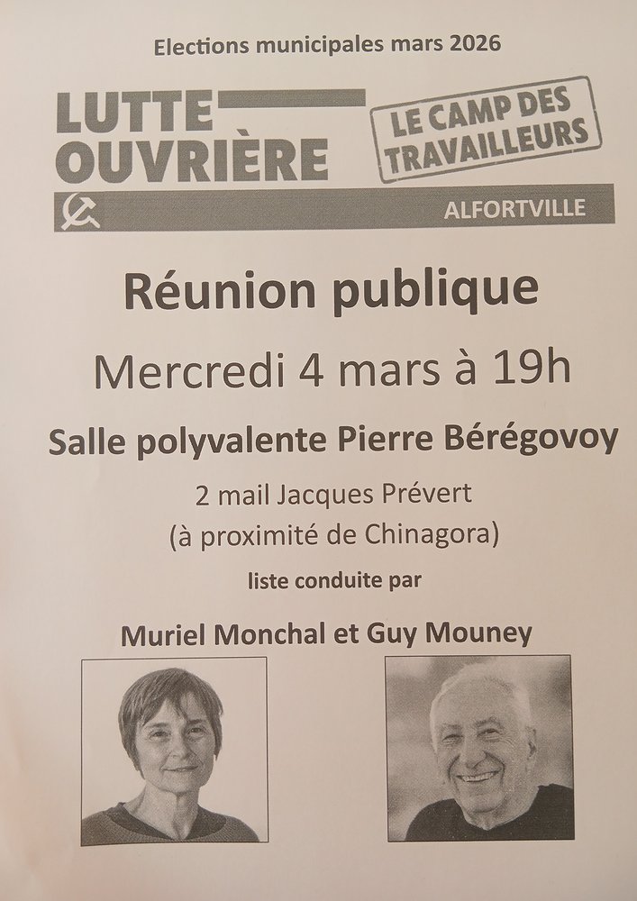 Illustration - réunion publique