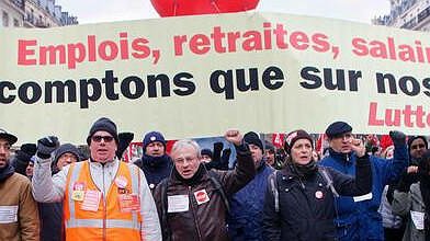 Illustration - Pour de vraies augmentations de salaire, débrayer, faire grève et manifester, mardi 18 octobre !