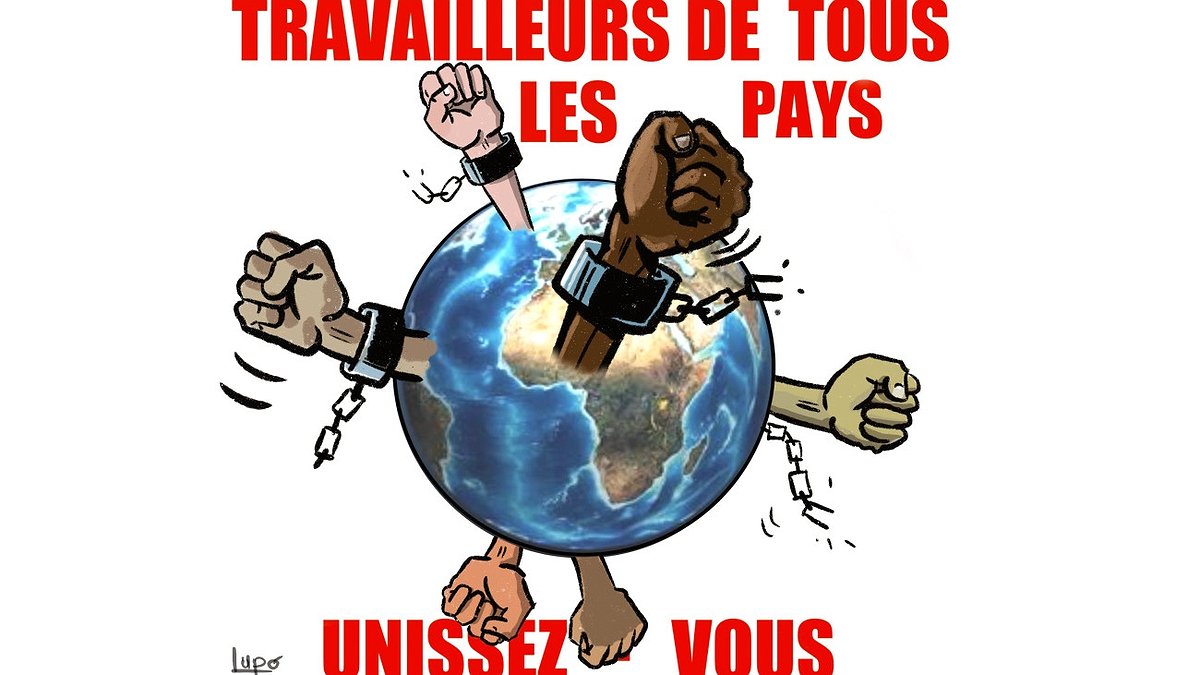 Illustration - Le 1er mai vive la lutte internationale des travailleurs pour changer la société !