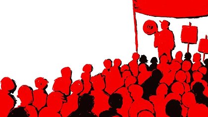 Illustration Manifestons le premier Mai