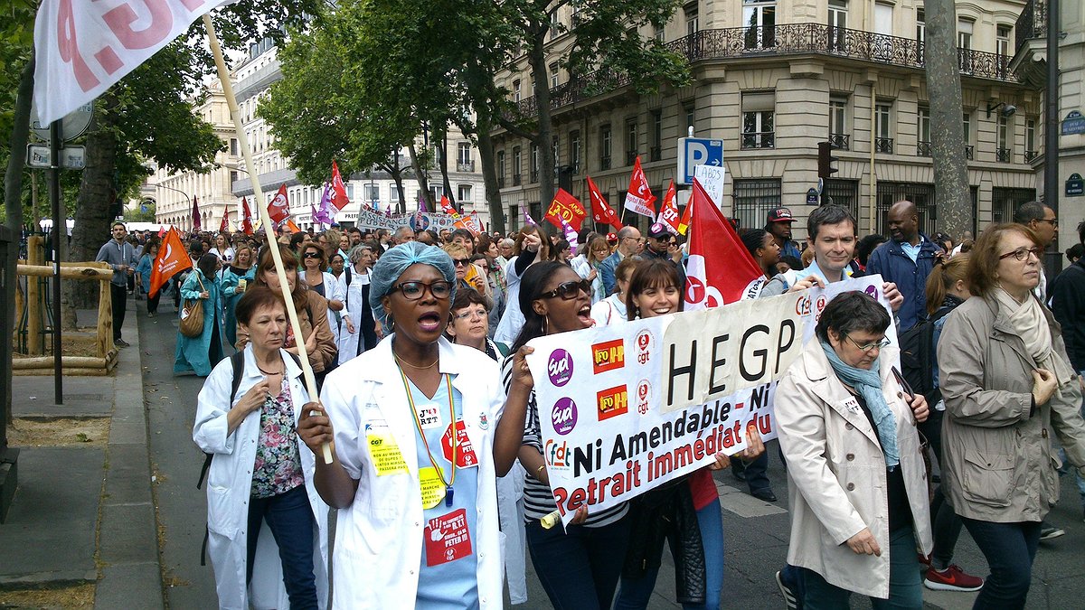 Illustration - la lutte contre le plan Hirsch continue