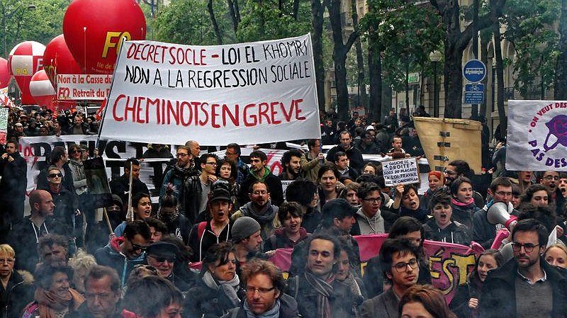 Illustration - Une épreuve de force qui va au-delà de la loi El Khomri