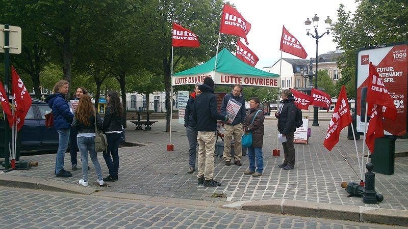 Illustration - Lutte ouvrière  à votre rencontre