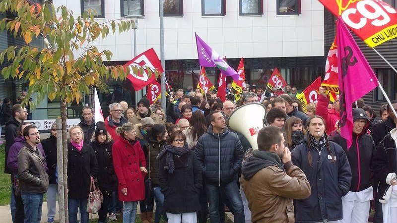 Illustration - une situation catastrophique au CHU