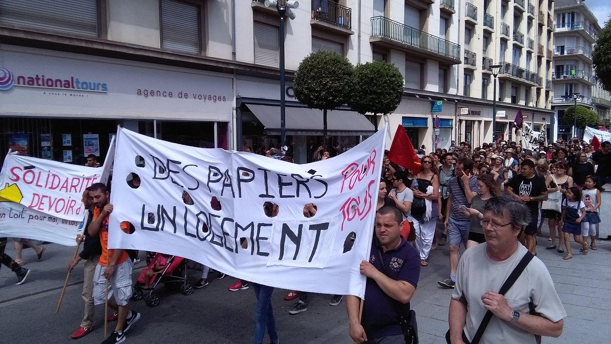 Illustration - ... à Rennes, solidarité contre l’évacuation