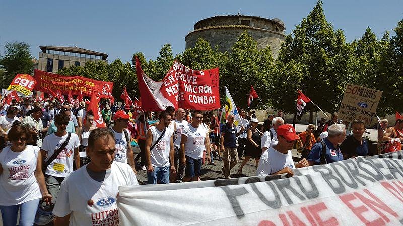 Illustration - contre la fermeture de l’usine, contre les licenciements