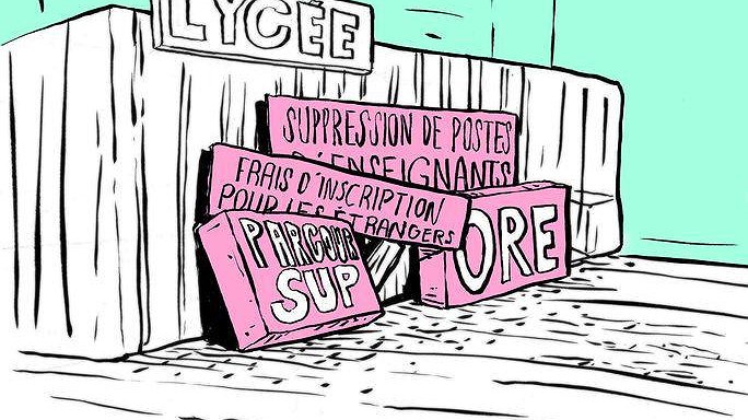 Illustration - la contestation s’étend