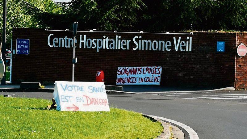 Illustration - les Urgences en grève