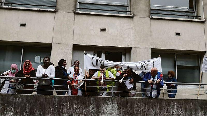 Illustration - huit jours de grève font céder le patron !
