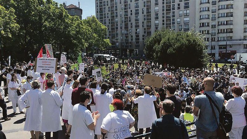 Illustration - Derrière la crise sanitaire, celle de l’hôpital !