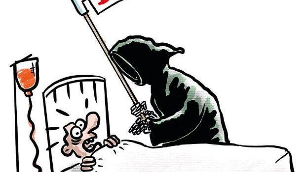 Illustration - les vagues se suivent et se ressemblent