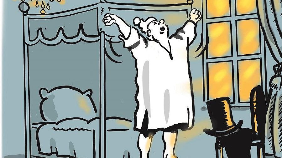 Illustration - la fièvre monte