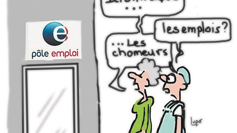 Illustration - chasse  aux chômeurs renforcée