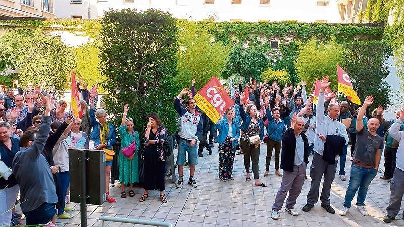 Illustration - les travailleurs se font respecter