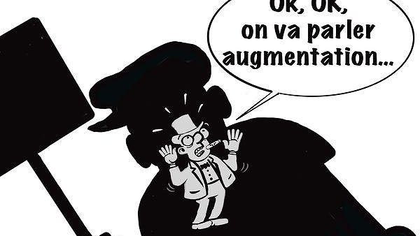 Illustration - les salaires doivent suivre !