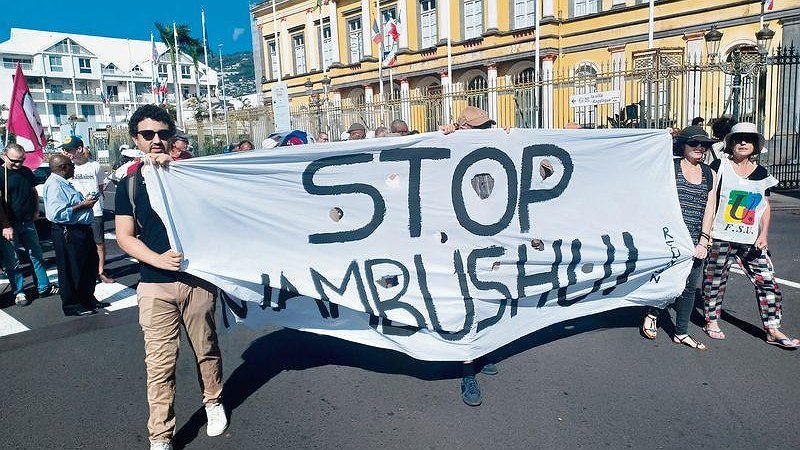 Illustration - mobilisation contre Wuambushu