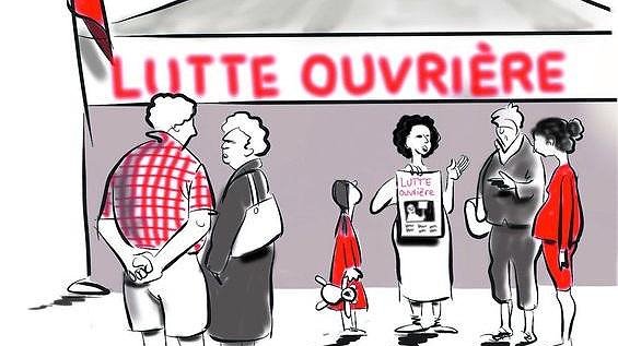 Illustration - Lutte ouvrière à votre rencontre