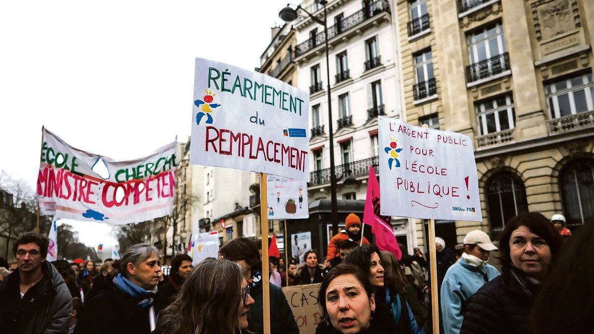 Illustration - bien des raisons de faire grève le 2 avril !